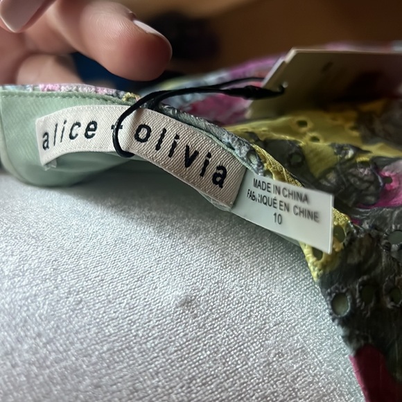 NWT! Alice + Olivia Athena maxi skirt size 10 - Picture 4 of 5